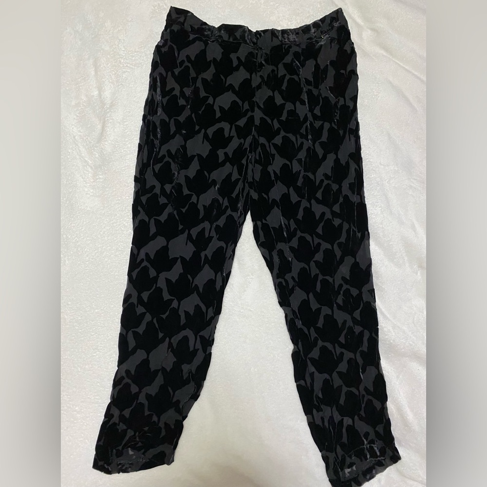 NWT Harlyn by Anthropologie Black Sheer pants - size 14